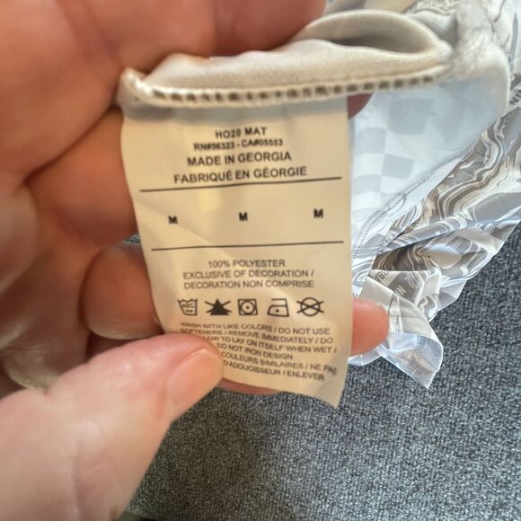 Nike F.C. Home Soccer Jersey Mens Medium White Gray Dri Fit CT2508-100 Med - Picture 14 of 14